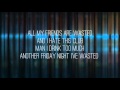 Raxstar x Tinashe - All My Friends (Lyric Video)