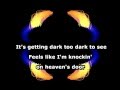 Knockin' on Heaven's Door - Guns N' Roses, Eric Clapton, Bob Dylan (Karaoke)