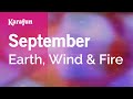 Karaoke September - Earth, Wind & Fire *