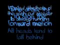Always Running Out Of Time - Motion City Soundtrack (Lyrics)