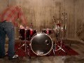 TAMA drum set up -  Time Lapse