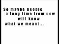 The Raconteurs - Together (lyrics)