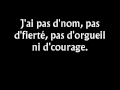 Charlie - Menteur (avec paroles)