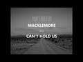 Macklemore - Can't Hold Us (Traduction by FrenchTradRAP)
