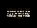 Kenny Rogers - Through The Years (Karaoke)