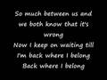 Miss You More - Lyrics