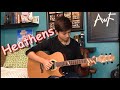 Twenty One Pilots- Heathens - Cover (Fingerstyle Guitar) / OST Suicide Squad