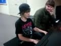 Justin Bieber - Aged 13 - Singing Apologize by One Republic on the piano