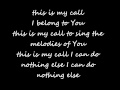 Sixpence none the richer - Melody of you lyrics