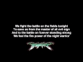 DragonForce - Black Winter Night | Lyrics on screen | HD