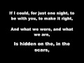 Miley Cyrus - Scars (with lyrics)