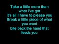 The All American Rejects - Bite Back with lyrics