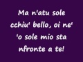 Il volo - O sole mio lyrics