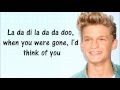 La Da Dee - Cody Simpson + Lyrics on screen