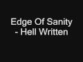 Edge Of Sanity - Hell Written