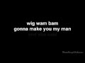 The Sweet -  Wig Wam Bam - (with  Lyrics)