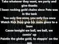 Macklemore & Ryan Lewis - Gold Feat. Eighty4 Fly (Lyrics On Screen) (The Heist)