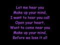 Europe - Open your Heart - Lyrics